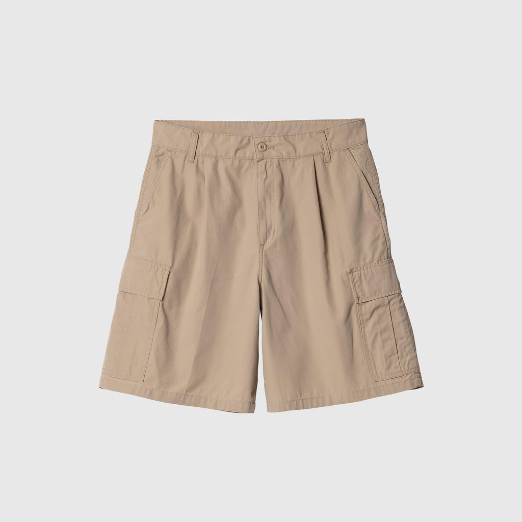 Carhartt WIP Cole Cargo Short - Sable Rinsed - Front