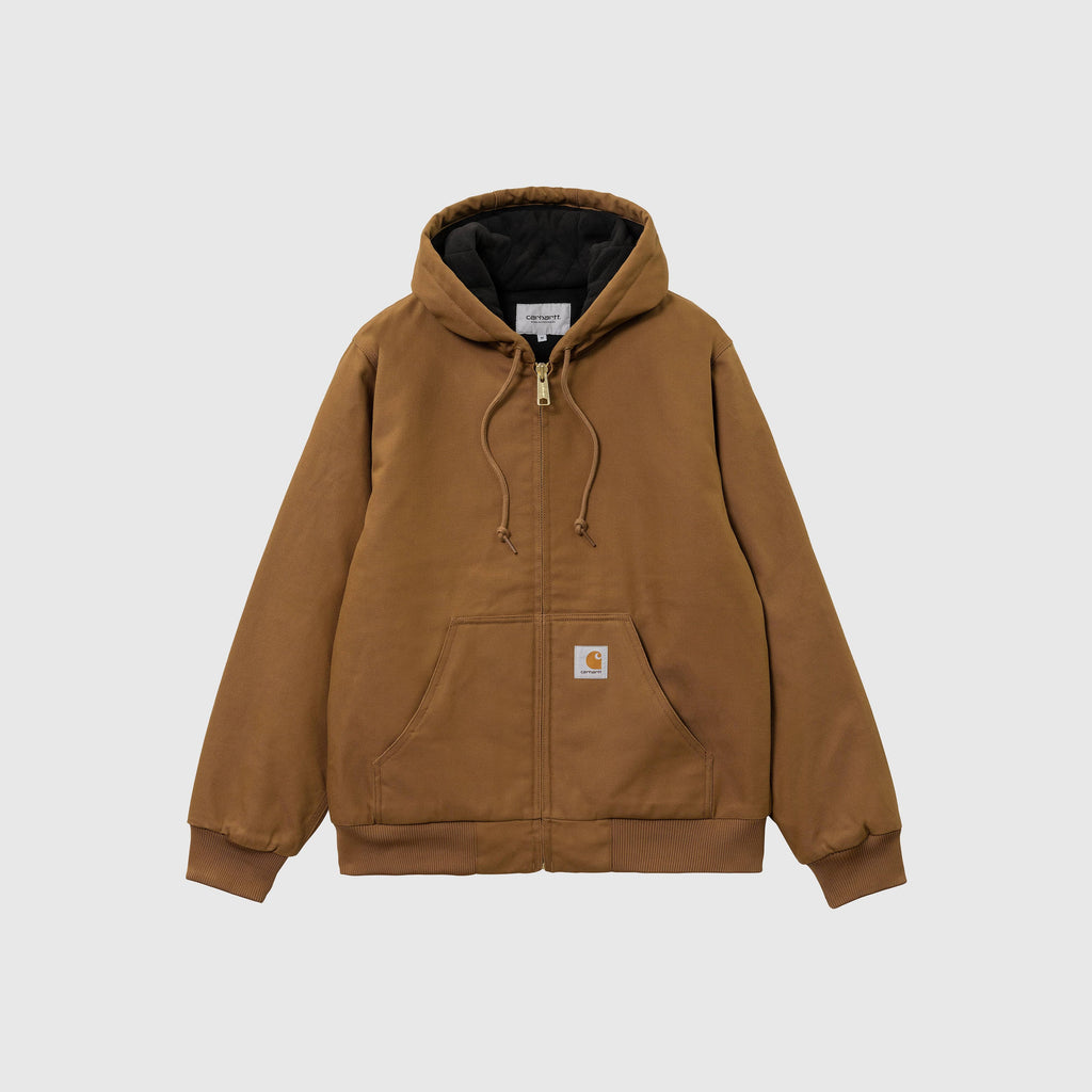 Carhartt WIP Active Jacket - Hamilton Brown Rigid - Front