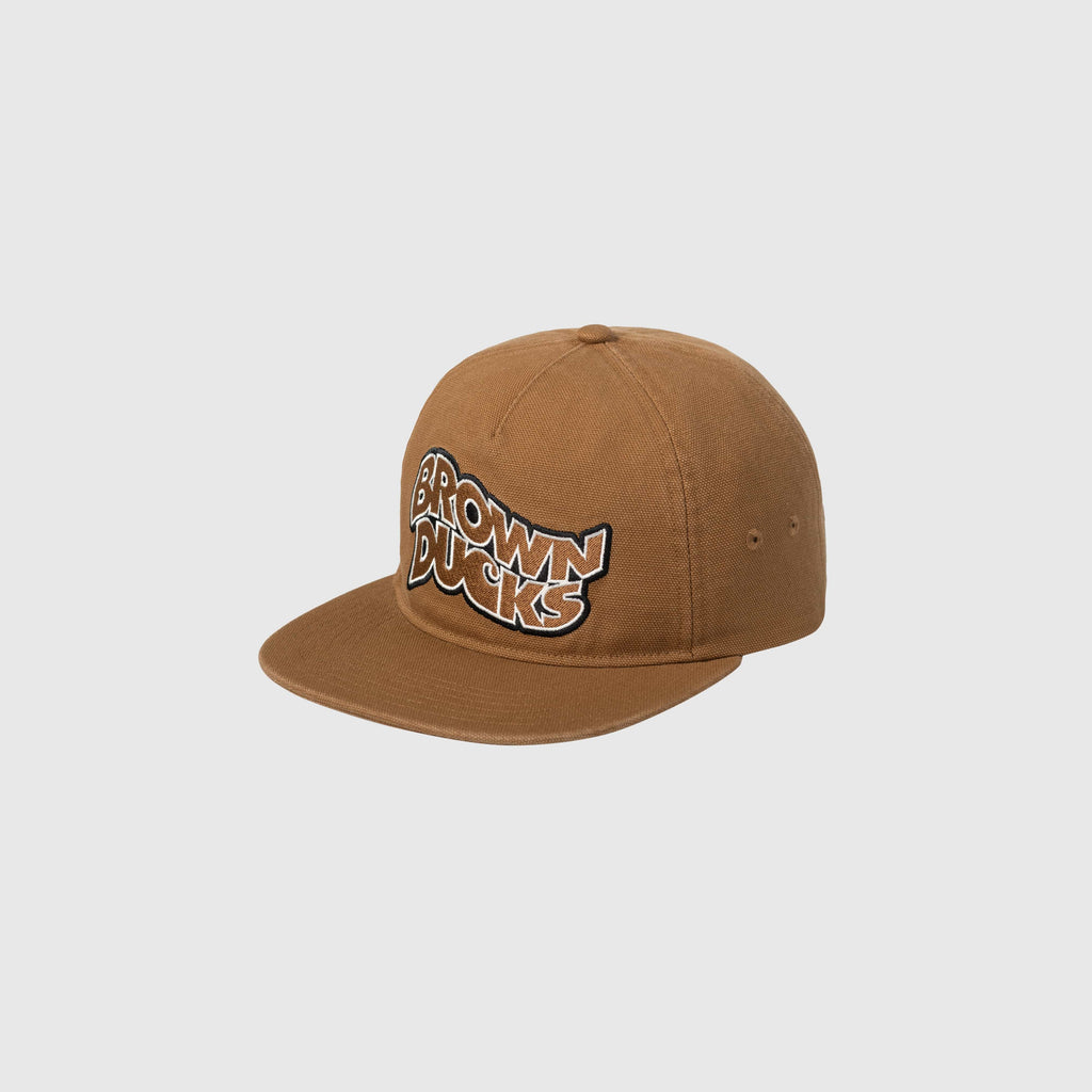 Carhartt WIP Brown Ducks Cap - Hamilton Brown - Front