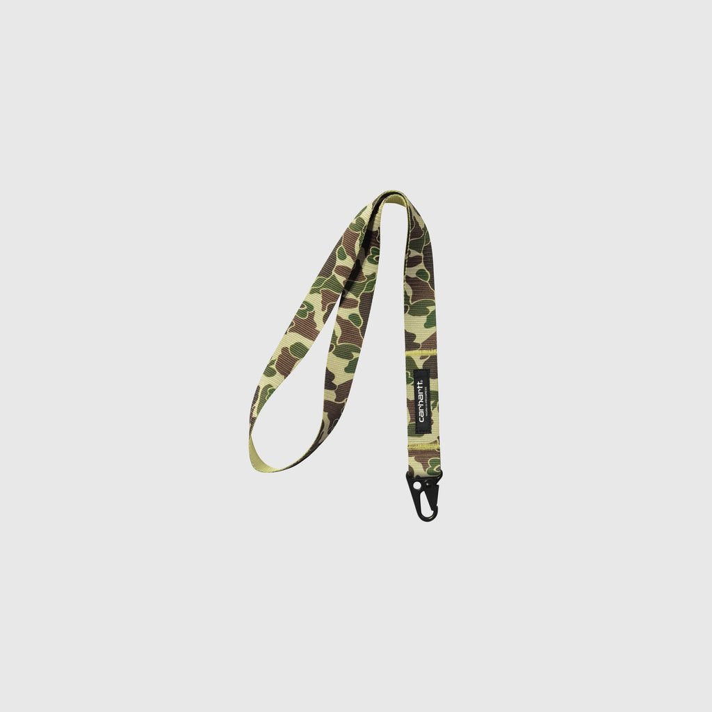 Carhartt WIP Jude Keychain - Camo Duck / Jacquard Green
