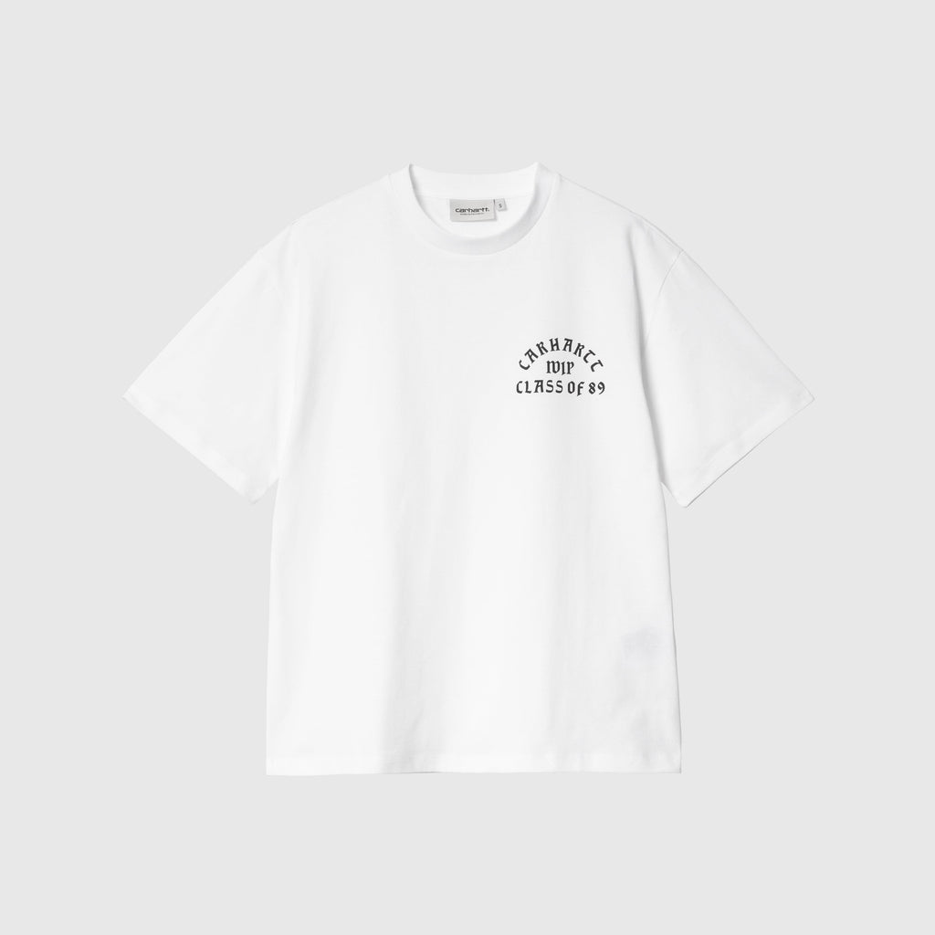 Carhartt WIP Class Of 89 Tee - White / Black - Front