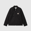 Carhartt WIP Detroit Jacket - Black / Black Ridged - Front