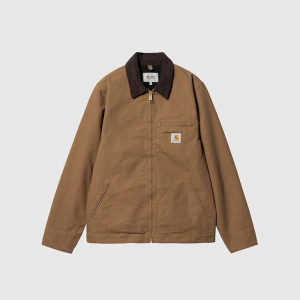 Carhartt WIP OG Detroit Jacket - Hamilton Brown Aged Canvas - Front