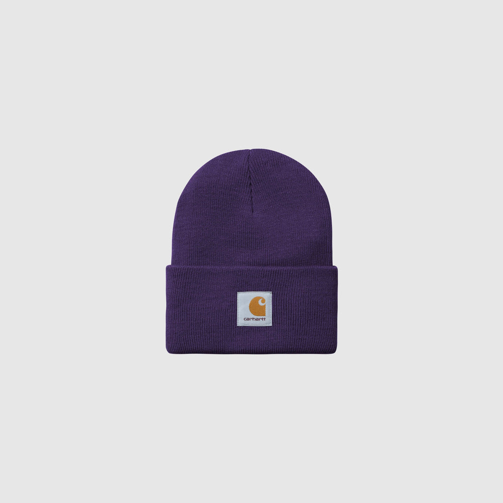 Carhartt WIP Acrylic Watch Hat - Tyrian - Front