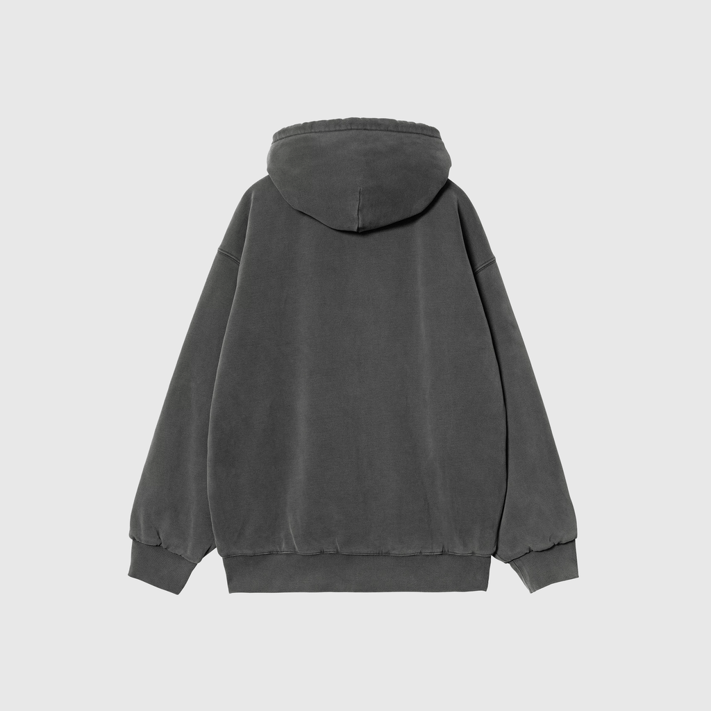 Carhartt WIP Hooded Vista Jacket - Graphite Garment Dyed - Back