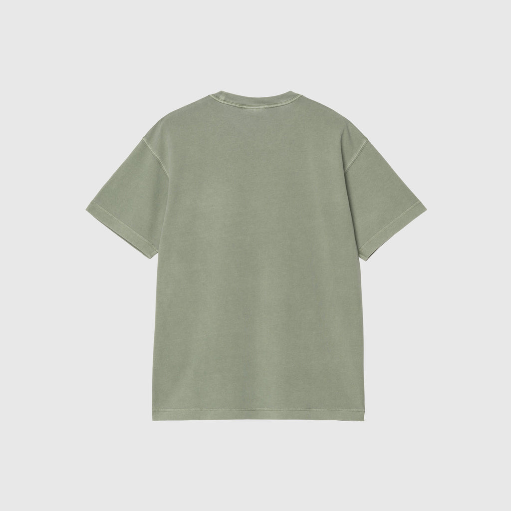 Carhartt WIP S/S Nelson T-Shirt - Park Garment Dyed - Back