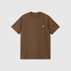 Carhartt WIP SS American Script Tee - Lumber - Front