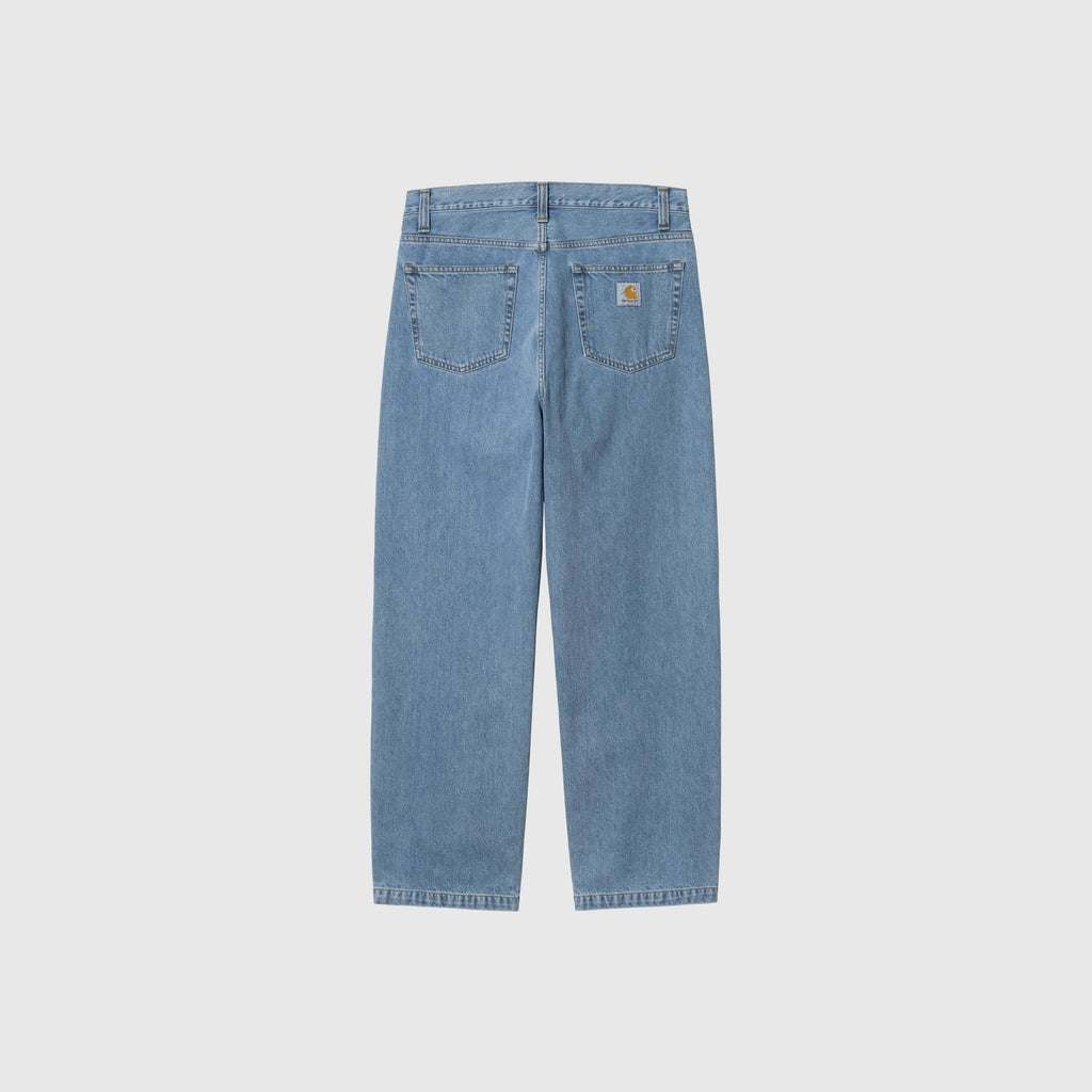 Carhartt WIP Landon Pant - Blue Heavy Stone Wash - Back