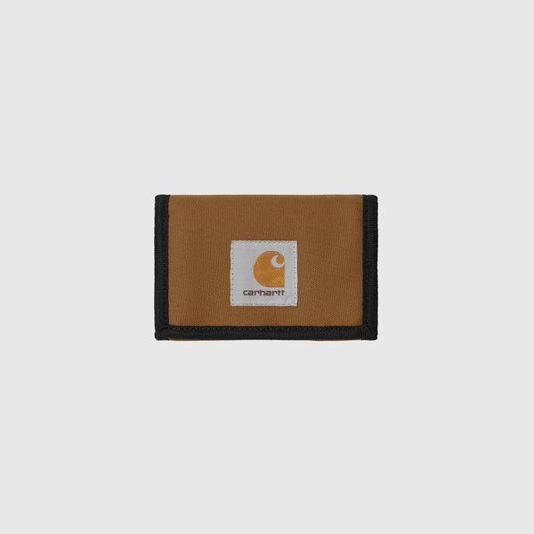 Carhartt WIP Alec Wallet - Hamilton Brown - Front