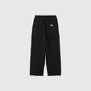 Carhartt WIP Double Knee Sweatpant - Black Stone Washed - Back