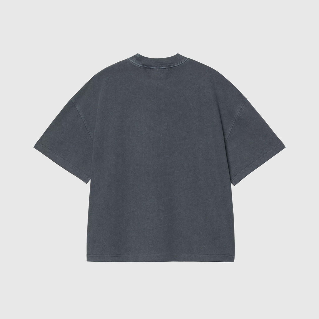 Carhartt WIP S/S Benton Tee - Carbon Garment Dyed - Back
