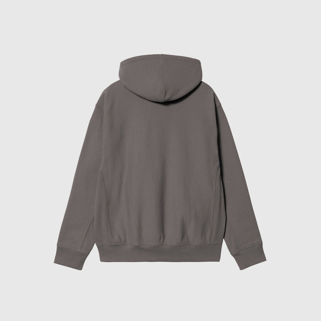 Carhartt WIP Hooded American Script Sweat - Porphyry - Back