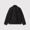 Carhartt WIP OG Detroit Jacket - Black / Black Aged Canvas - Back