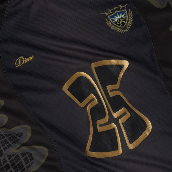 Dime Holy Flame Jersey - Gold Fire - Front Close Up