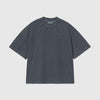 Carhartt WIP S/S Benton Tee - Carbon Garment Dyed - Front