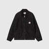 Carhartt WIP OG Detroit Jacket - Black / Black Aged Canvas - Front