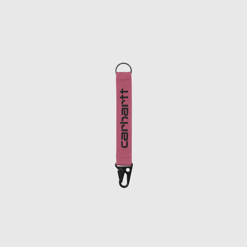 Carhartt WIP Jaden Keyholder - Magenta / Black - Front