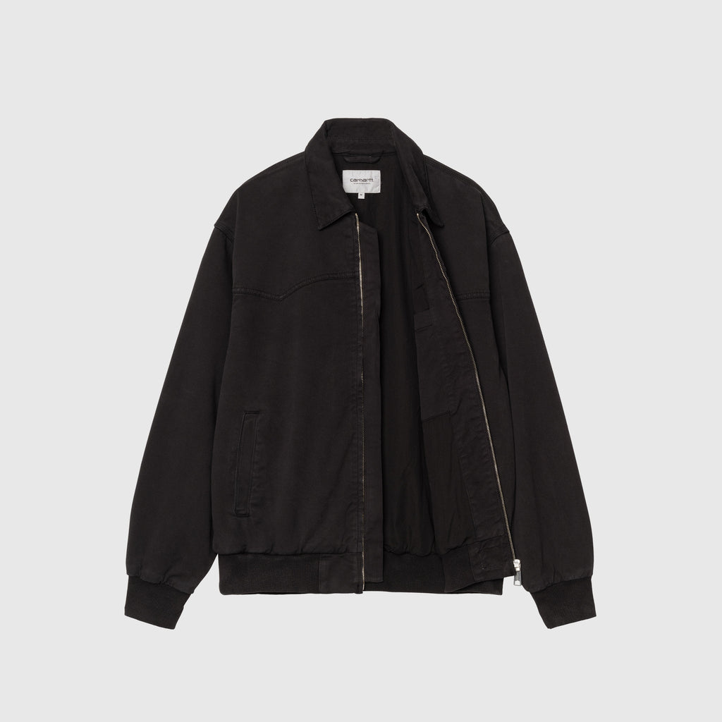 Carhartt WIP OG Santa Fe Jacket - Black - Front Open