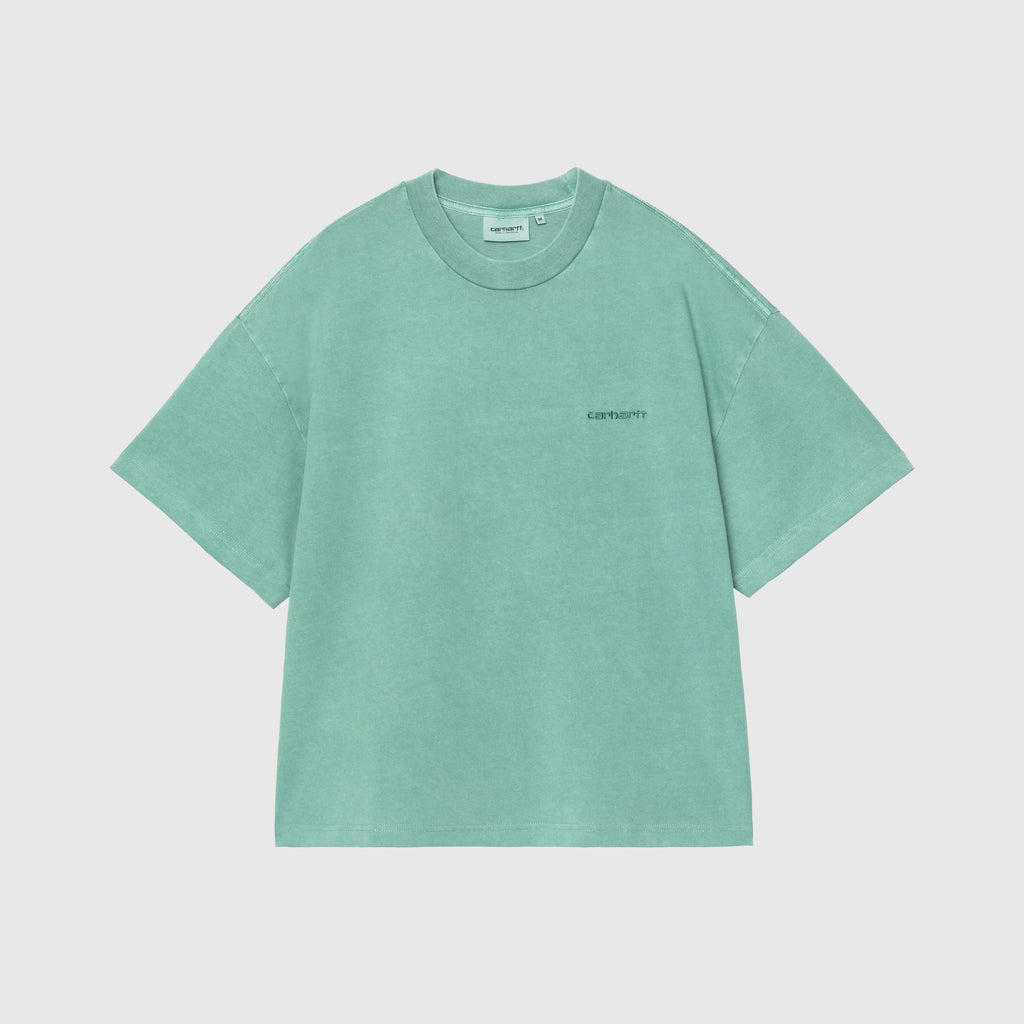 Carhartt WIP S/S Benton Tee - Lily Garment Dyed - Front