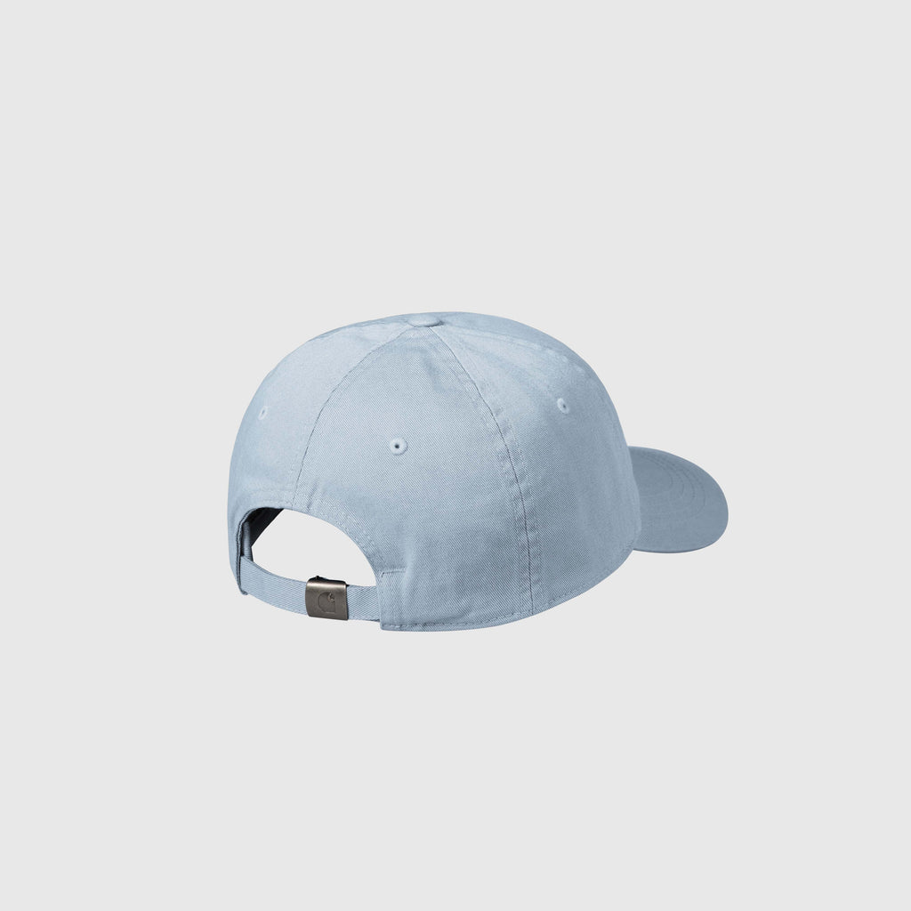 Carhartt WIP Madison Logo Cap - Air Sky / White - Back