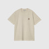 Carhartt WIP S/S Vista T Shirt - Fleur De Sel Garment Dyed - Front