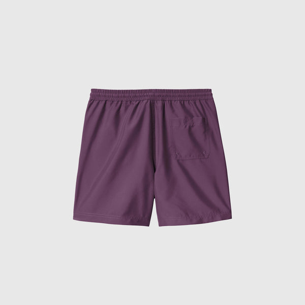 Carhartt WIP Chase Swim Trunks - Huckleberry / Gold - Back