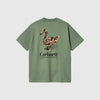 Carhartt WIP S/S Fold Duck Tee - Duck Green - Back