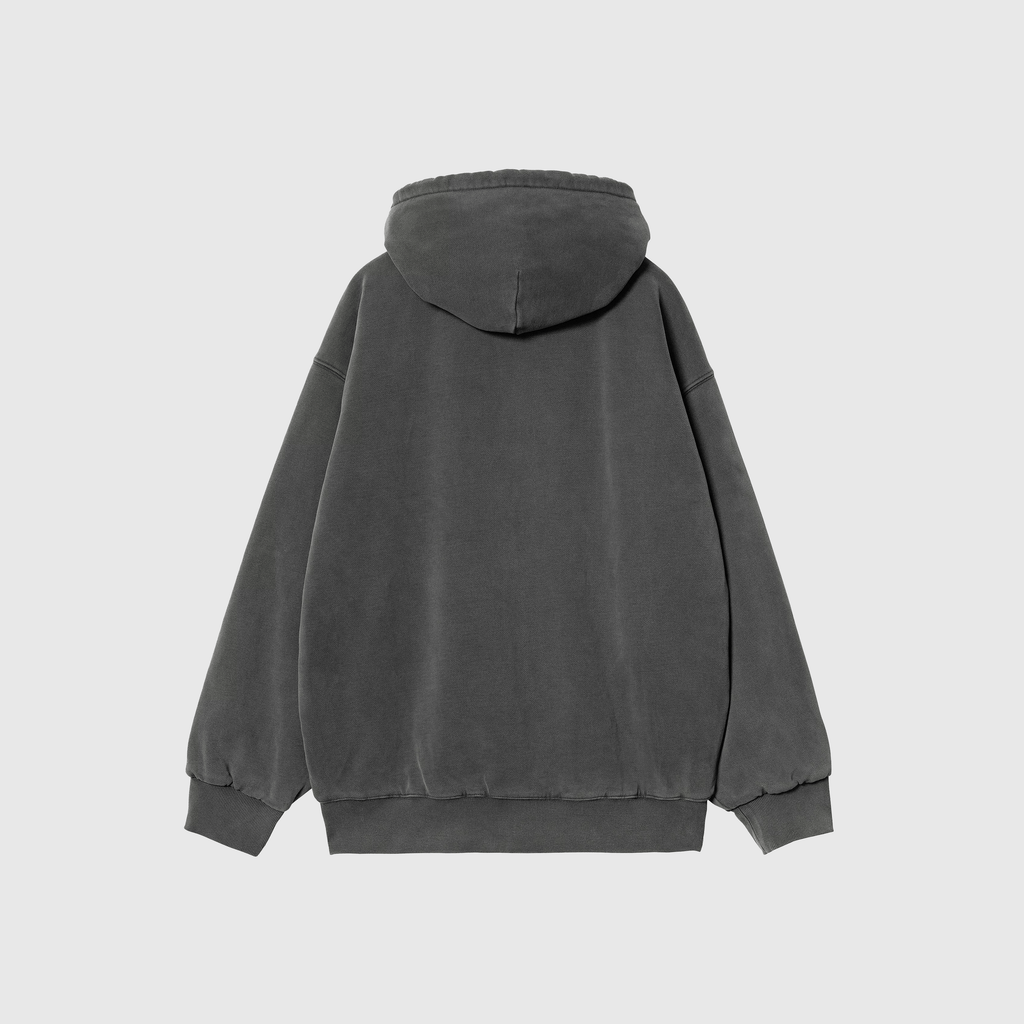 Carhartt WIP Hooded Vista Jacket - Graphite Garment Dyed - Back