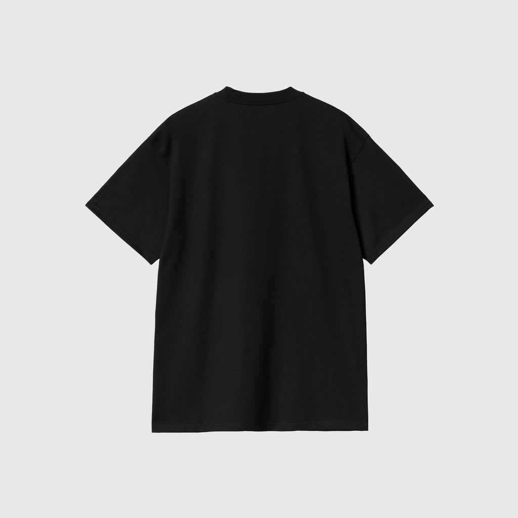 Carhartt WIP S/S Icons Tee - Black / White - Back