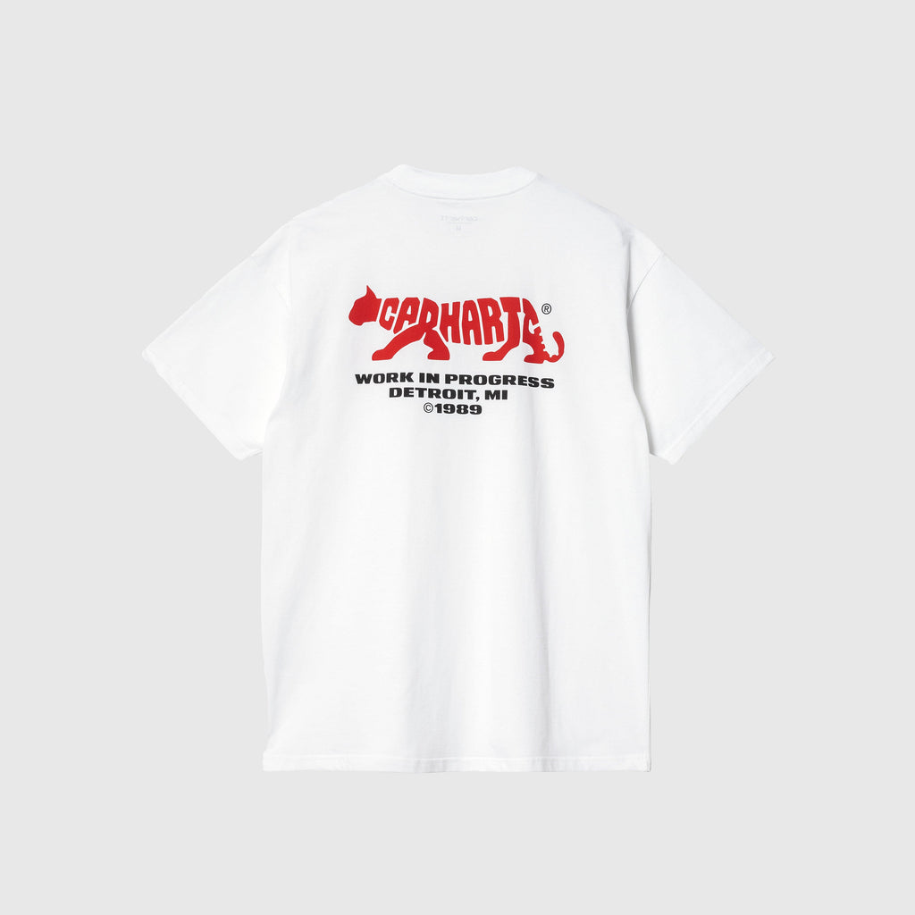 Carhartt WIP Rocky Tee - White - Back