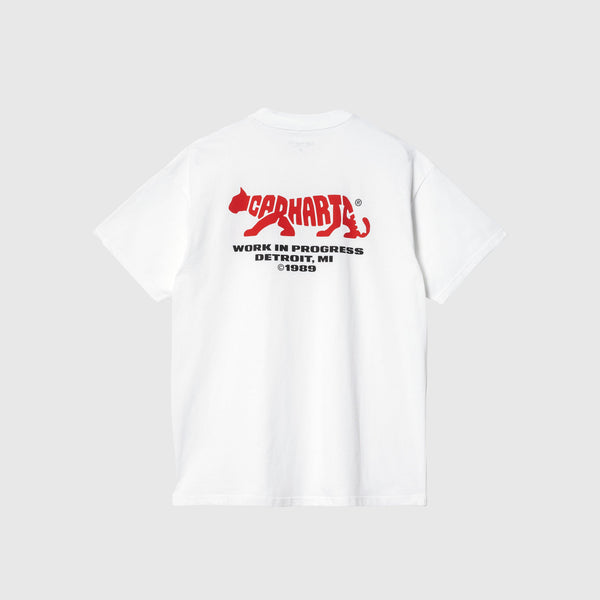 Carhartt WIP Rocky Tee - White - Back