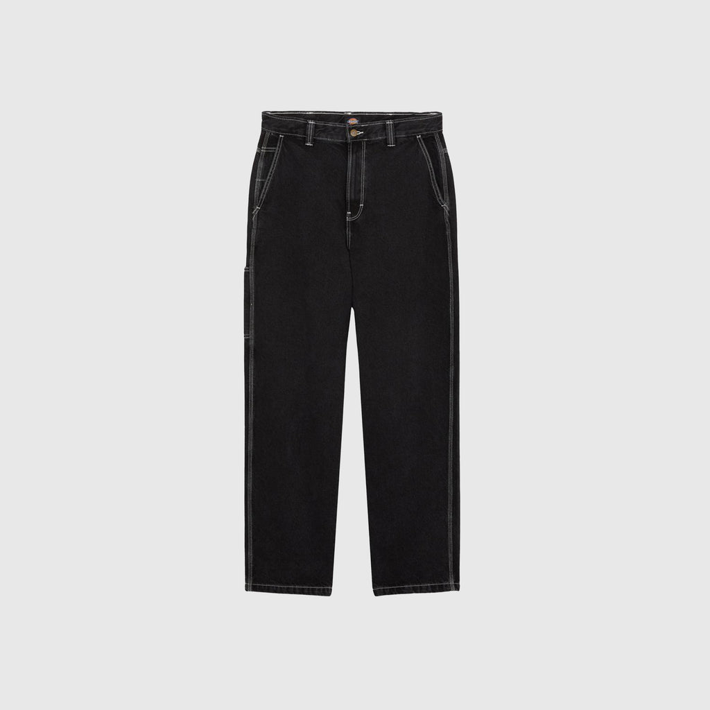Dickies Madison Baggy Fit Denim - Black Washed - Front