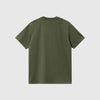 Carhartt WIP SS American Script Tee - Tarragon - Back