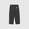 Carhartt WIP Parrish Pant - Obsidian Stone Washed - Back