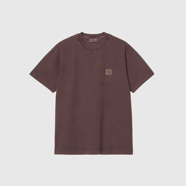 Carhartt WIP S/S Vista T Shirt - Palisander Garment Dyed - Front