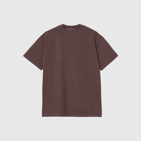Carhartt WIP S/S Vista T Shirt - Palisander Garment Dyed - Back