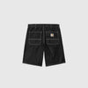 Carhartt WIP Simple Short - Black Stone Washed - Back