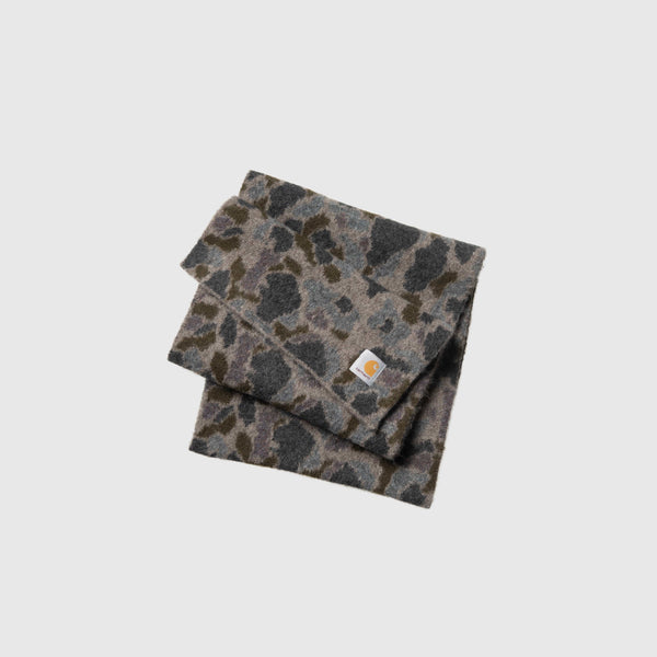 Carhartt WIP Palmer Scarf - Camo Duck Jacquard / Grey