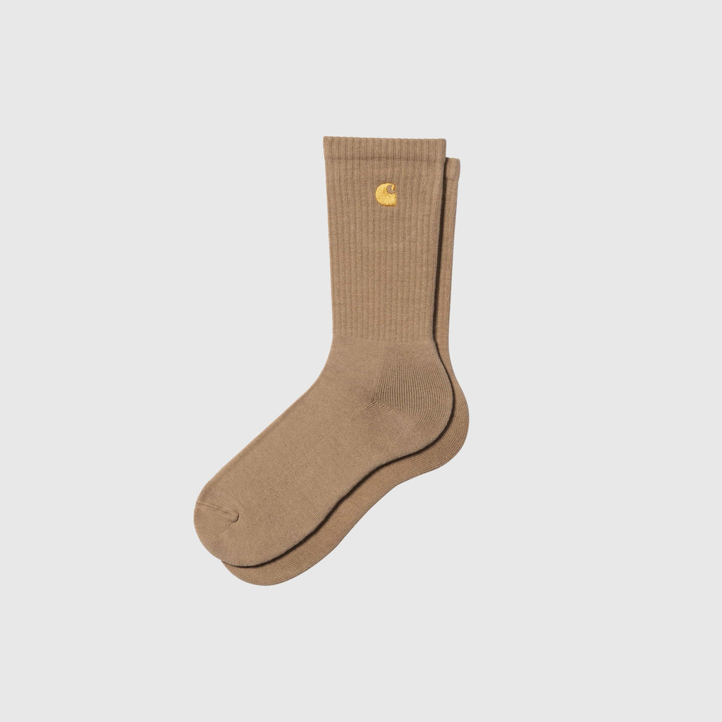 Carhartt WIP Chase Socks - Peanut / Gold