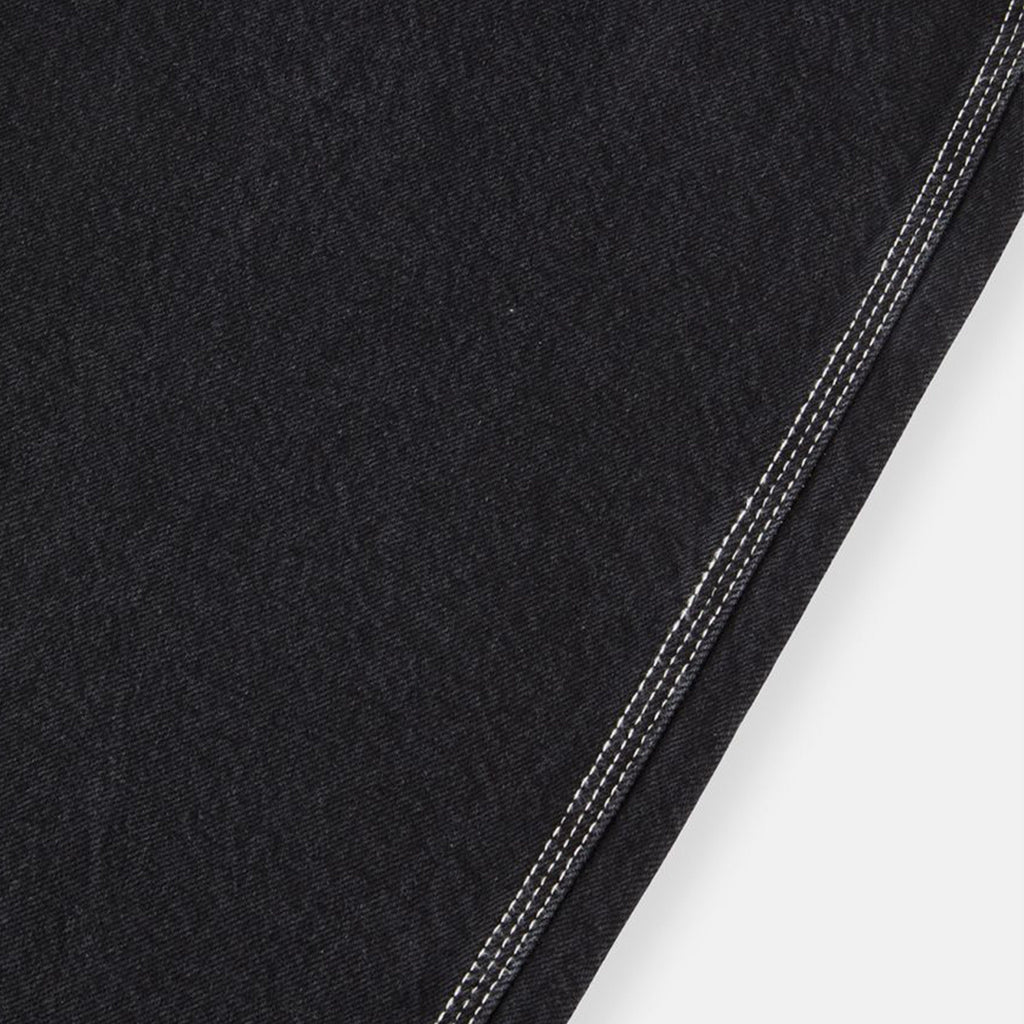 Dickies Madison Baggy Fit Denim - Black Washed - Front Close Up