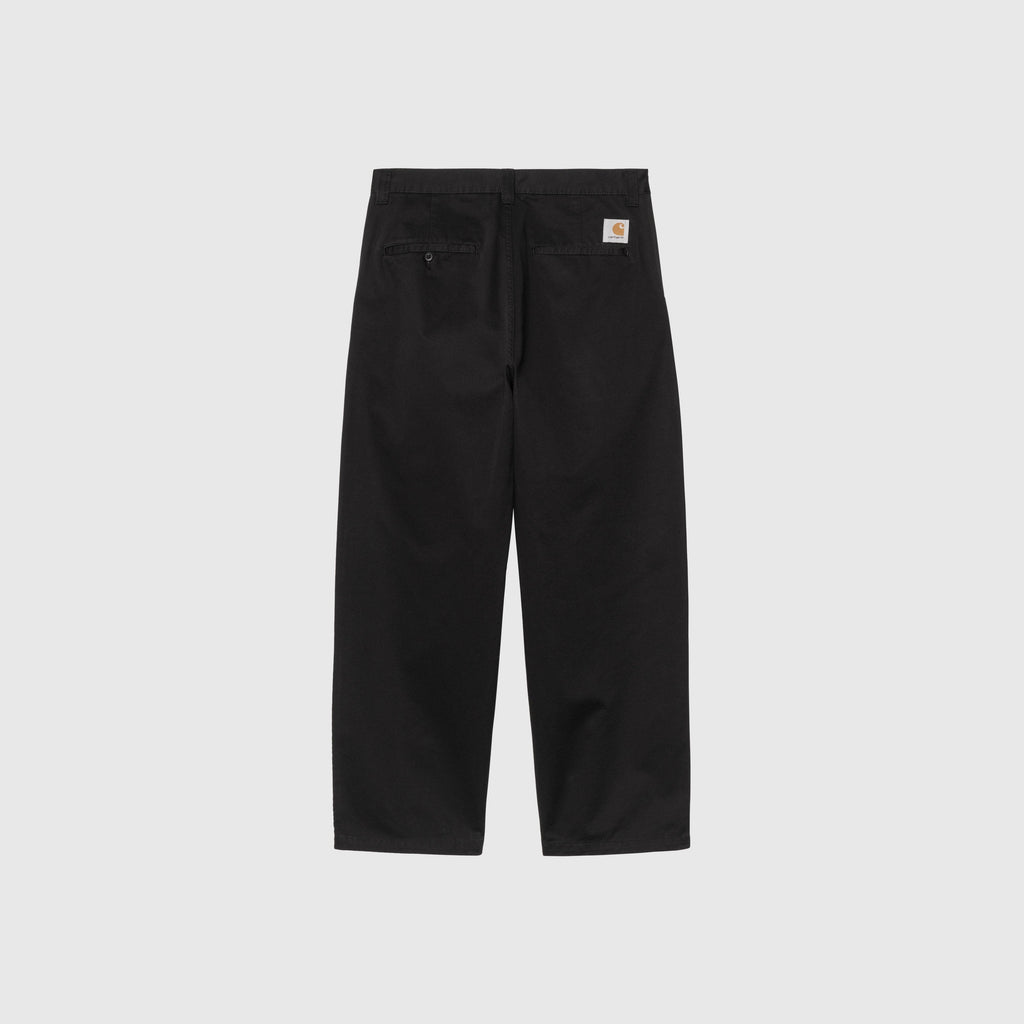 Carhartt WIP Brady Pant - Black Rinsed - Back