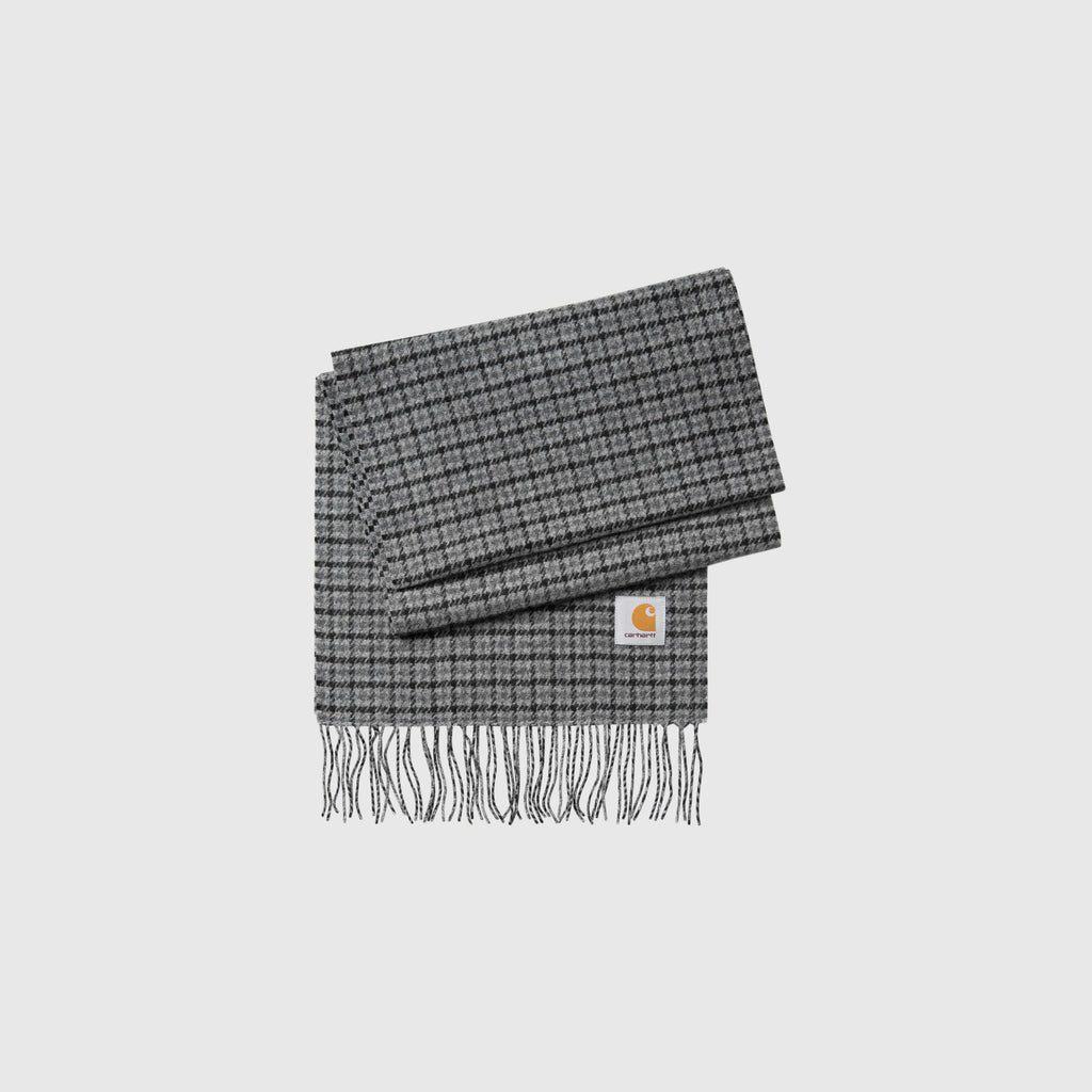 Carhartt WIP Lowis Scarf - Lowis Houndstooth / Grey Heather