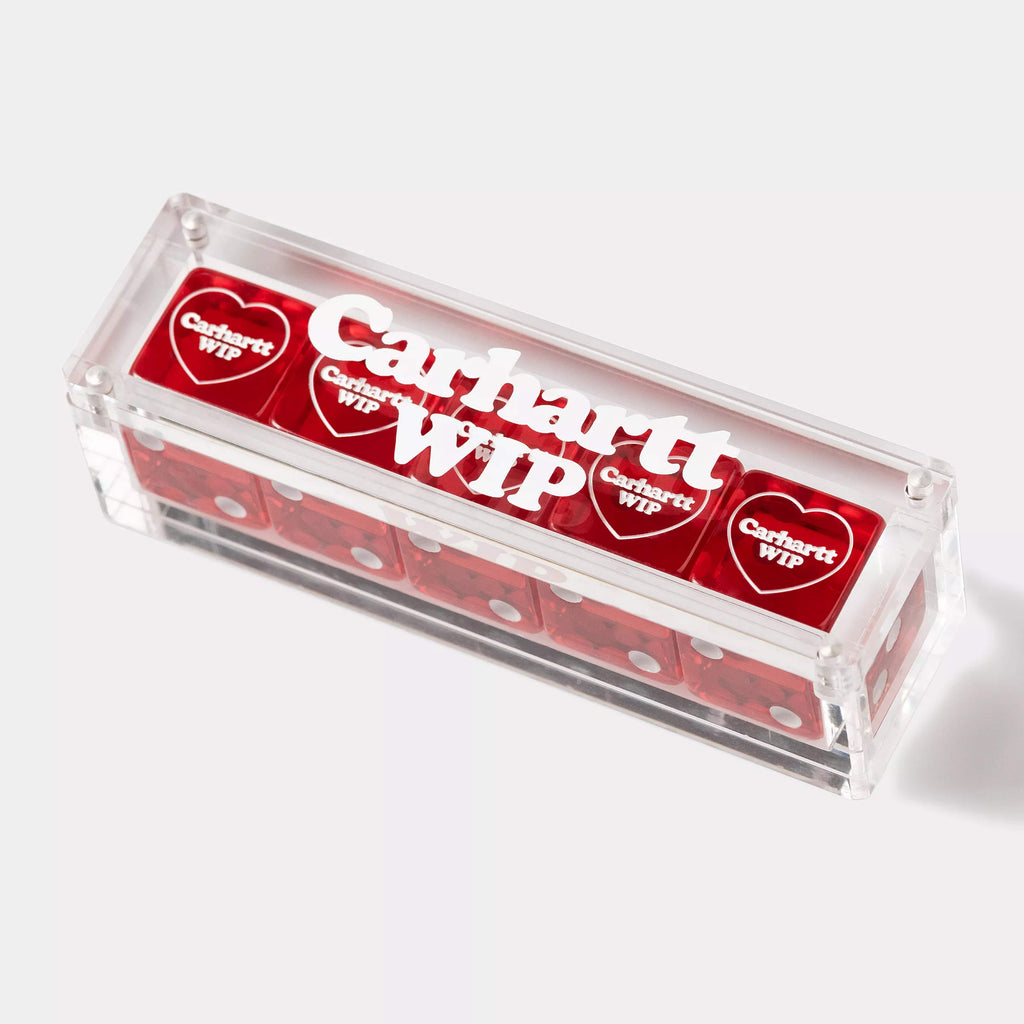 Carhartt WIP Heart Dice Set - Scarlet