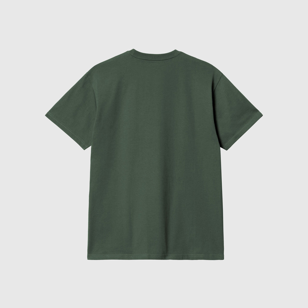 Carhartt WIP SS Chase Tee - Sycamore Tree / Gold - Back