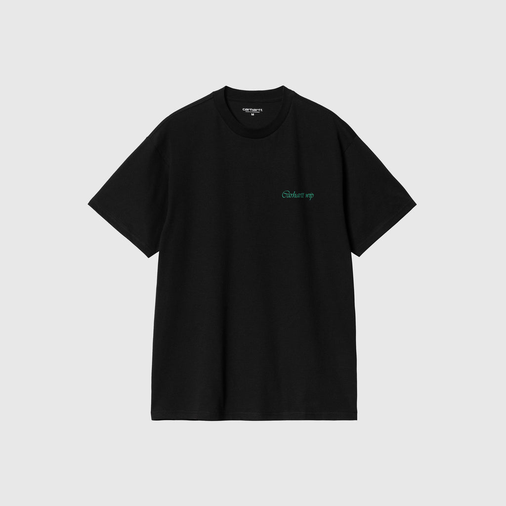 Carhartt WIP Work Play T Shirt - Black - Front