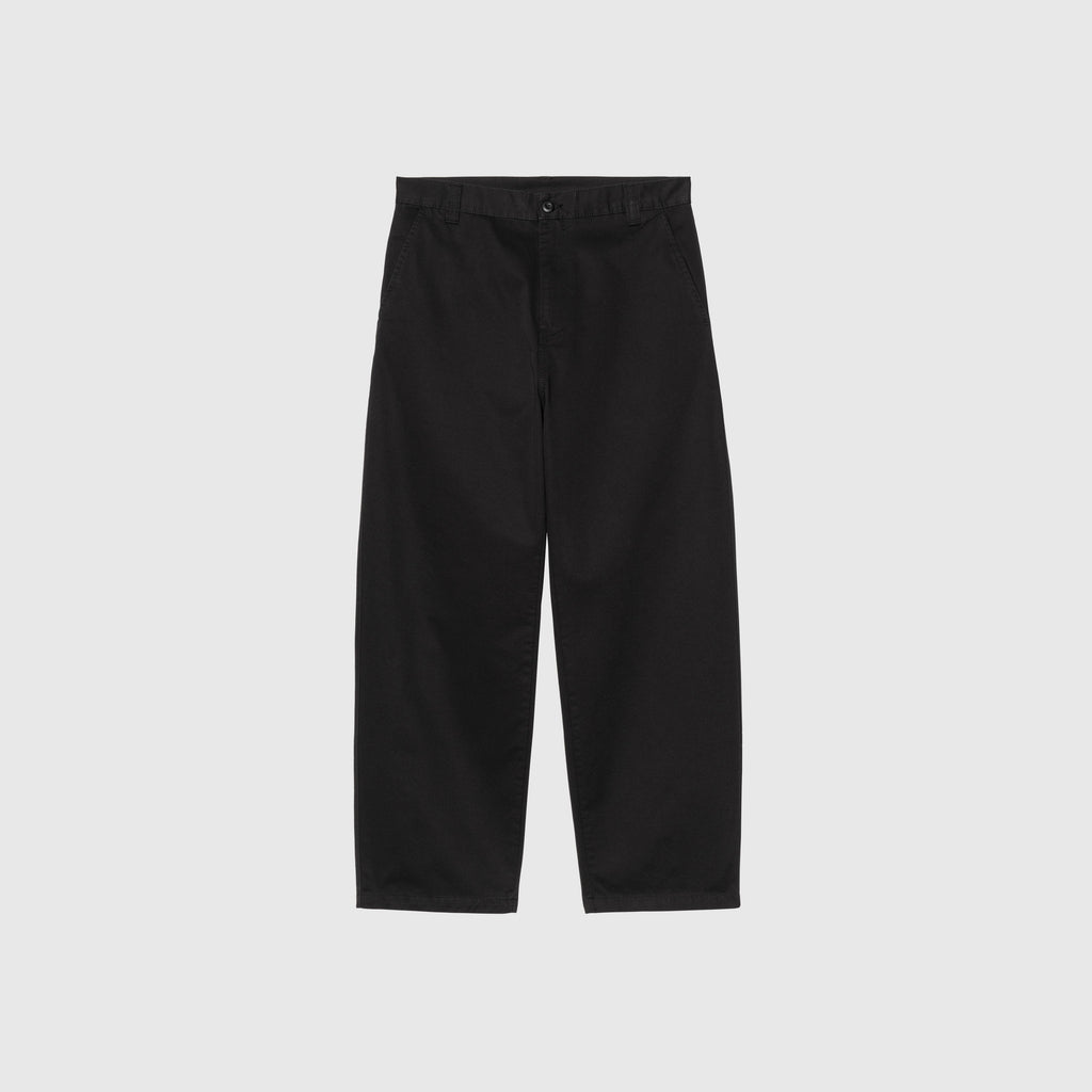 Carhartt WIP Brady Pant - Black Rinsed - Front