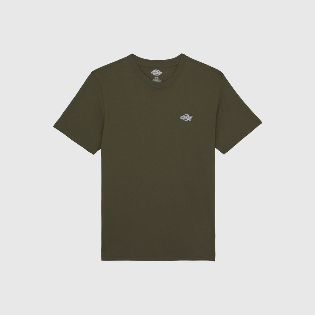 Dickies Summerdale Tee - Military Green - Front