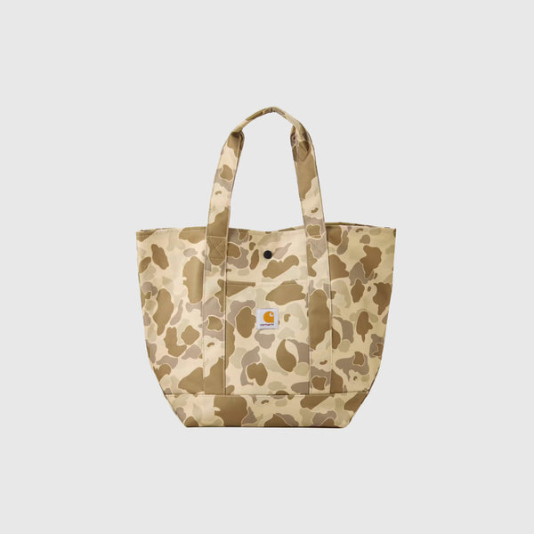 Carhartt WIP Jakob Tote Bag - Camo Duck / Desert - Front