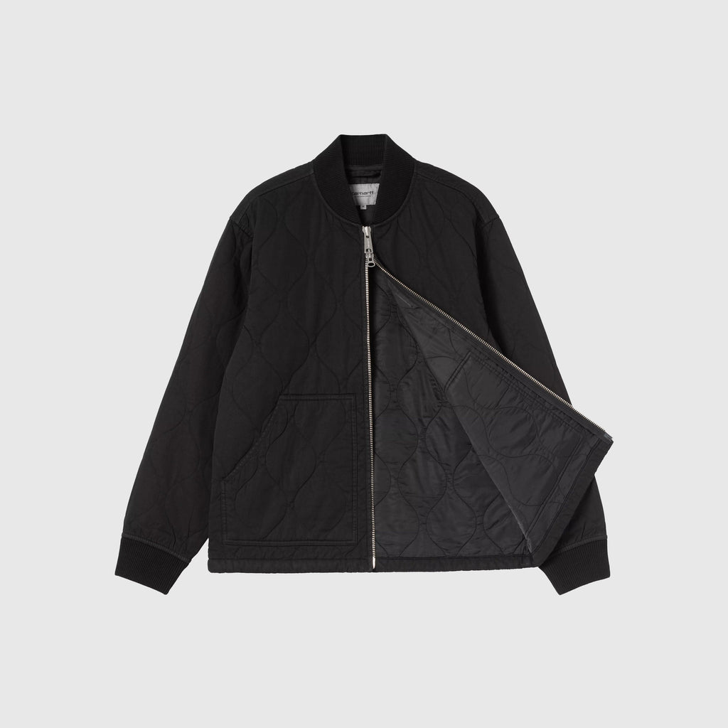 Carhartt WIP Kylan Liner - Black - Front Open
