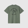 Carhartt WIP S/S Stamp Tee - Duck Green / Black - Back
